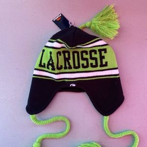 OTC Lacrosse Pukka Headwear Winter Lacrosse Tassel Hat